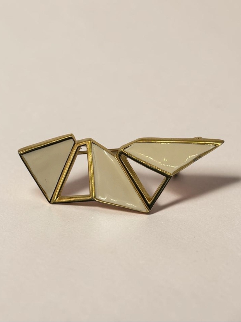 Vintage Monet Geometrical Brooch